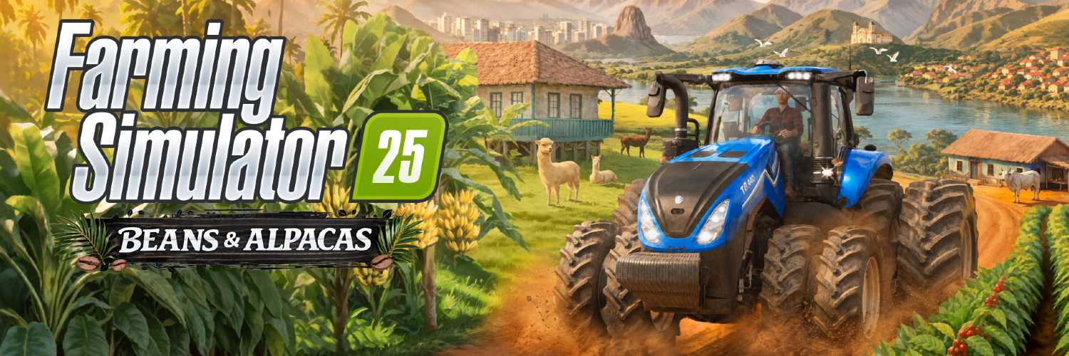 Farming Simulator 25: Beans & Alpacas Edition